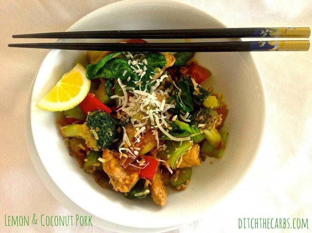Lemon & Coconut Pork recipe