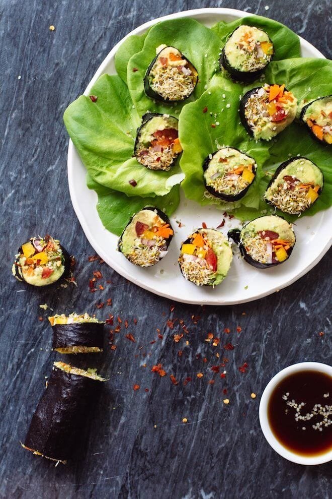 Veggi "Sushi" Rolls recipe