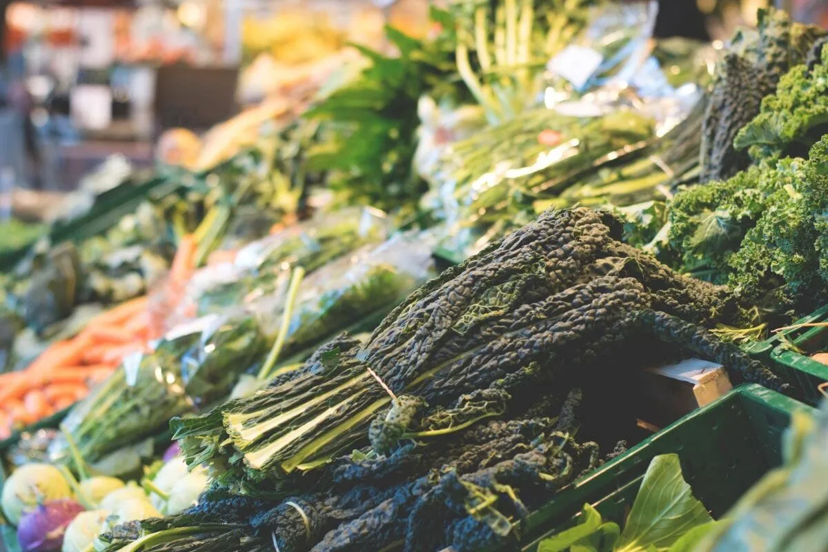 Green leafy vegetables