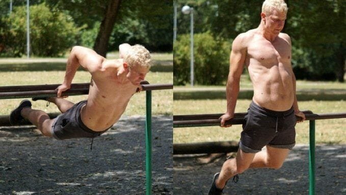 Korean dips by Vahva Fitness