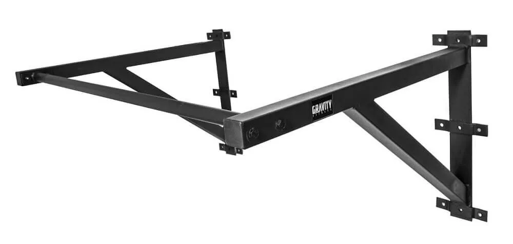 Gravity Fitness Wall Mounted Pull-Up Bar For Muscle-Ups