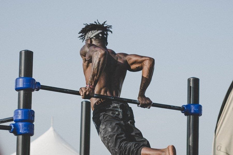 Bodyweight online workout bars