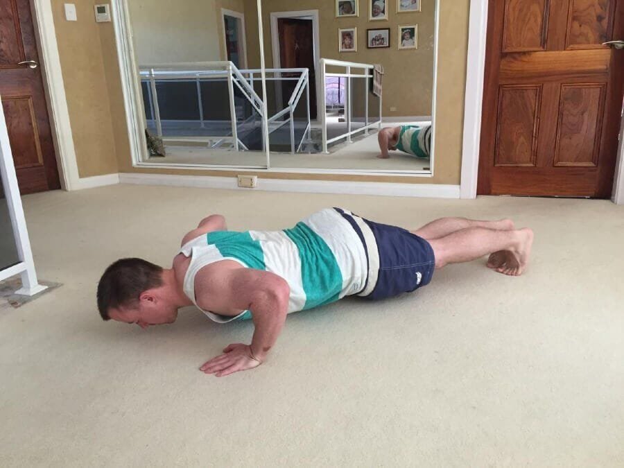 Beginner Push-Up Feet 2 of 2