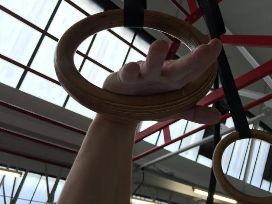 False Grip On Rings 1