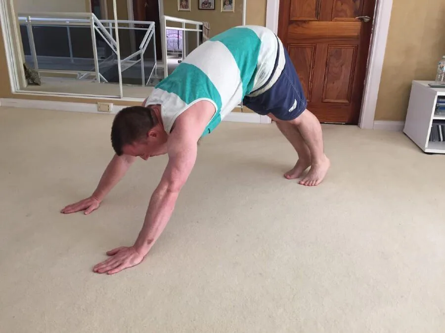 Hindu Push-Up 1 of 4