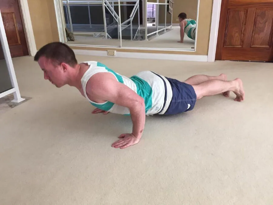 Hindu Push-Up 3 of 4