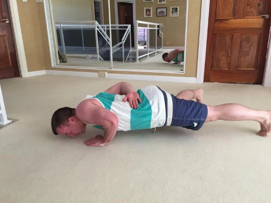 One Arm Push-Up 2 of 2