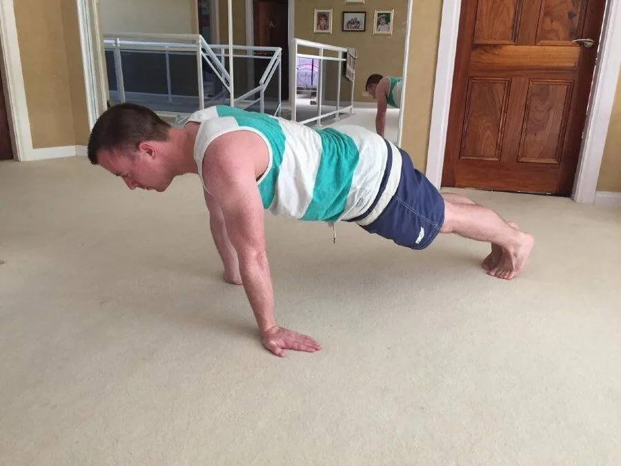 Advanced calisthenics progression demonstration
