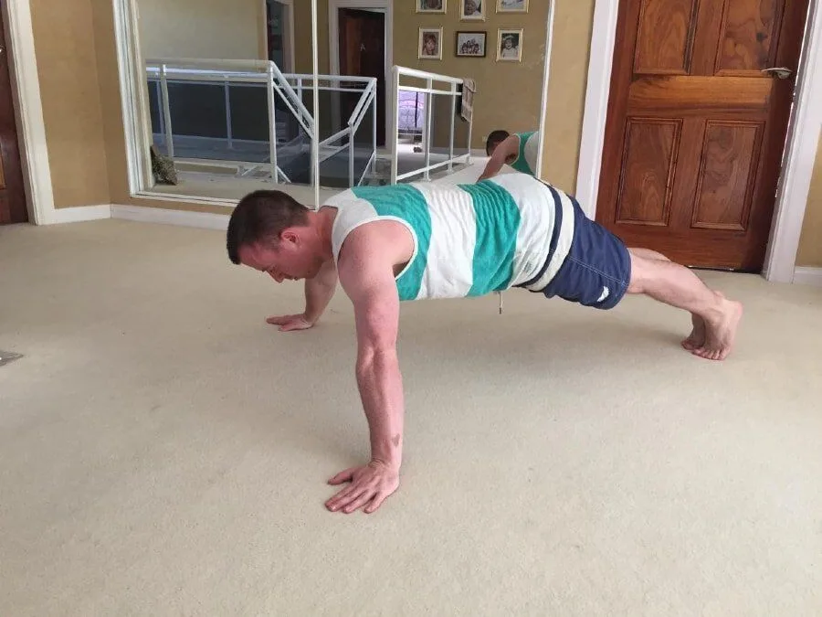 Wide Grip Push-Up 1 of 2-min