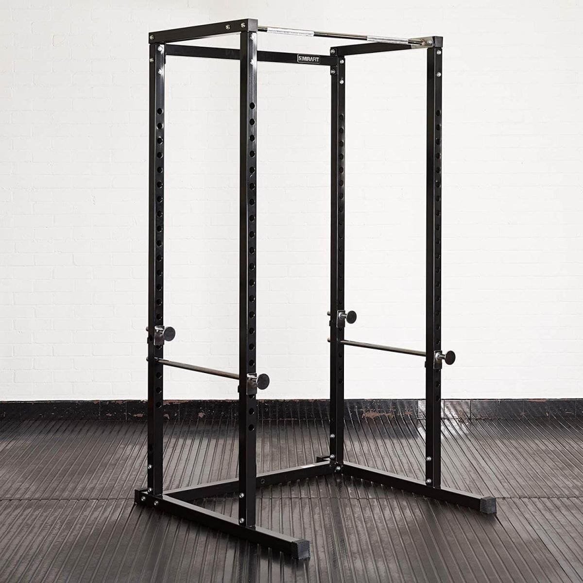 Mirafit Power Rack Weight Lifting Cage & Pull Up Bar Review