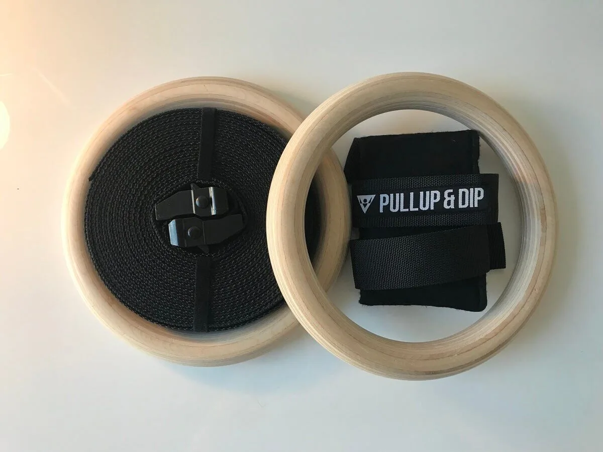 #3 PULLUP & DIP Wooden Gymnastic Rings