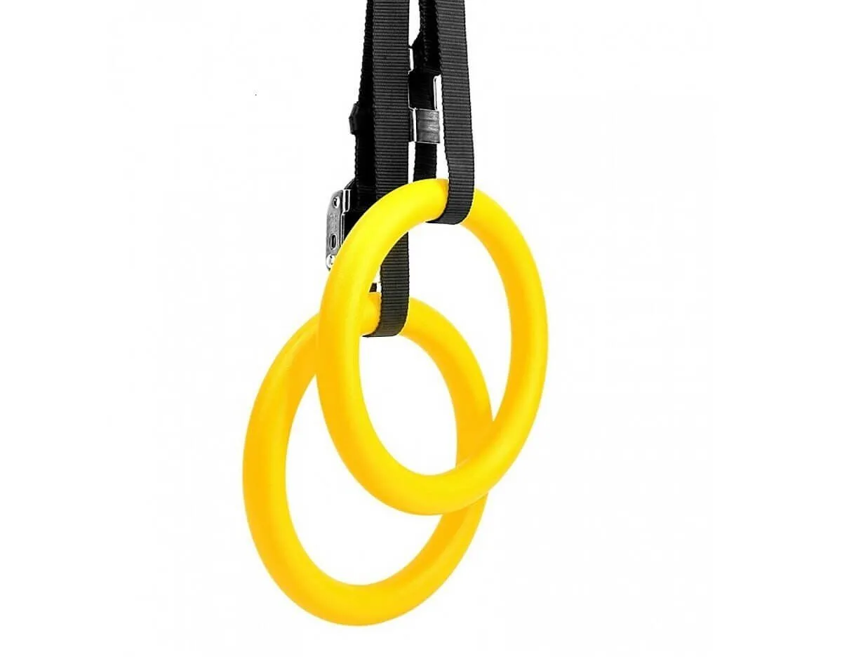 #5 REEHUT Gymnastic Rings (2 Pcs, 4.5m long) Home Gym Set