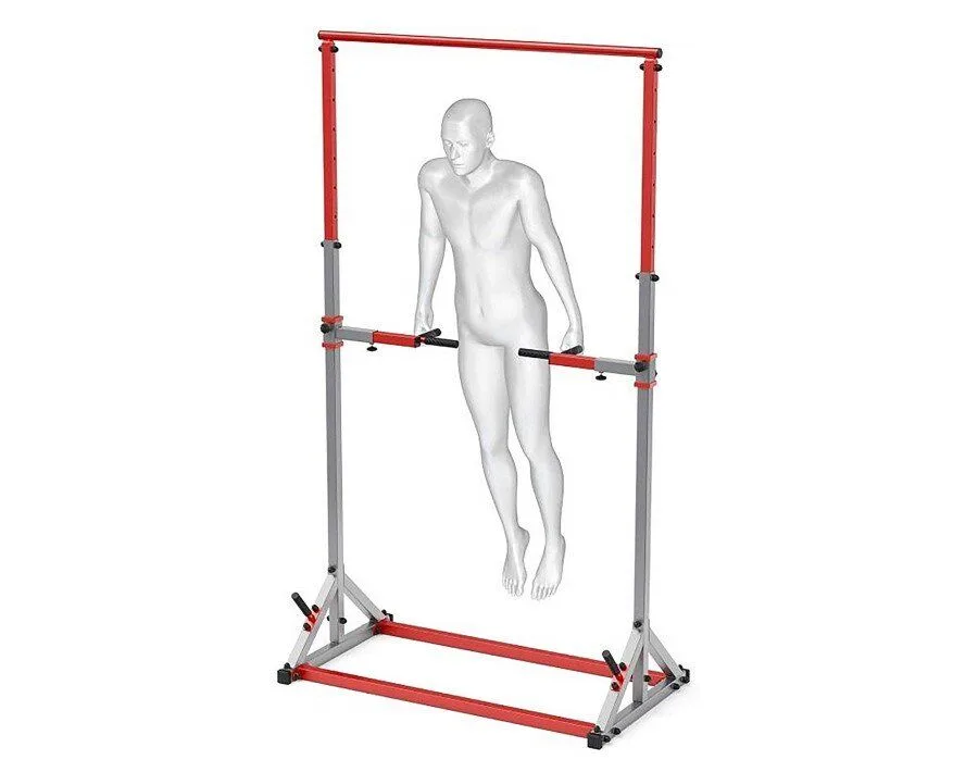 Multi Function Pull Up Free Standing Workout Station Bar