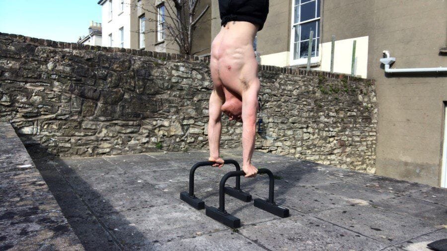 Gravity Fitness Parallettes Handstand