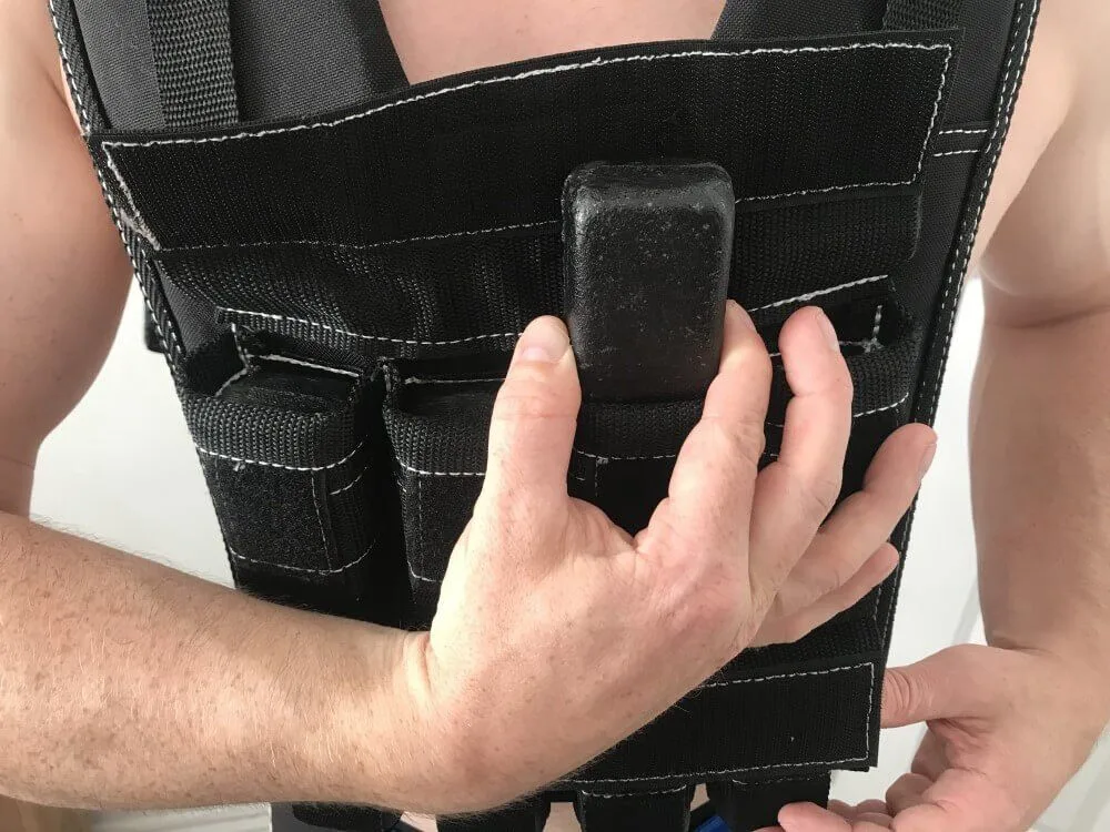 Taking the weight out of the Gravity Fitness Weighted Vest