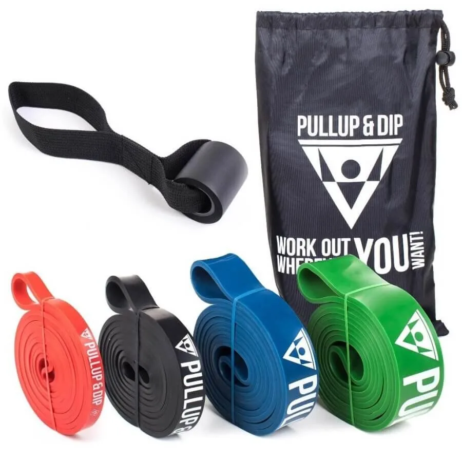 Pullup & Dip resistance bands set
